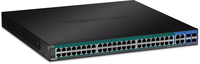 Trendnet TPE-5048WS switch Gestionado Gigabit Ethernet (10/100/1000) Energía sobre Ethernet (PoE) 1U Negro