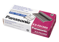Panasonic KX-FA136X consommable pour télécopieur Bobine de télécopie Noir 2 pièce(s)