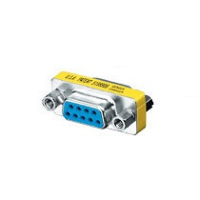 Equip 124301 tussenstuk voor kabels DB-9 Zilver