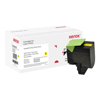 Everyday ™ Yellow Toner by Xerox compatible with Lexmark 70C2HY0; 70C0H40, High capacity