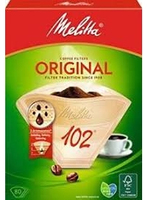 Melitta 102 Korb Einweg-Kaffeefilter Braun 80 Stück(e)
