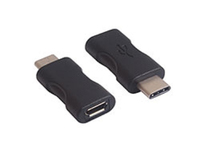 DLH DY-TU2706B changeur de genre de câble USB-C Micro USB Noir