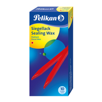 Pelikan 361220 sealing wax Rood 10 stuk(s)