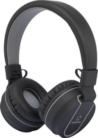 Renkforce RF-BTK-100 Headset Bedraad en draadloos Hoofdband Oproepen/muziek Bluetooth Zwart, Grijs