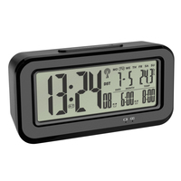TFA-Dostmann BOXX Digital alarm clock Black