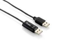 Equip 133339 USB kábel 1,8 M USB 2.0 USB A Fekete