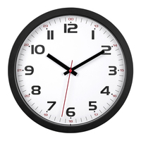 TFA-Dostmann 60.3050.01 wall/table clock Fali Quartz clock Kör Fekete