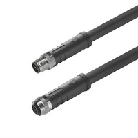 Weidmüller 2050270600 câble de capteur et d'actionneur 6 m M12 Noir
