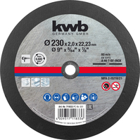 kwb 711811 haakse slijper-accessoire Knipdiskette