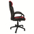 Konix Drakkar KX DK JOTUN GAMING CHAIR Univerzális gamer szék Párnázott ülés Fekete, Vörös