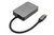 Digitus DA-70333 geheugenkaartlezer USB 2.0 Type-C Grijs