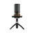 CHERRY UM 9.0 PRO RGB Noir, Cuivre Microphone de table