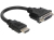 DeLOCK 0.2m HDMI-DVI M/F 0,2 m HDMI Typ A (Standard) DVI-D Schwarz