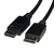 Videk 2409-1 cavo DisplayPort 1 m Nero