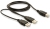 DeLOCK USB-B/USB-A Cable kabel USB 1 m USB B USB A Czarny