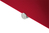 Legamaster glasbord 90x120cm rood
