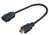 Vivolink PROHDMIADAPHDMIF HDMI kábel 0,2 M HDMI A-típus (Standard) Fekete