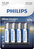 Philips Batterie LR6E4B/10
