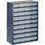 raaco 137461 Aktenschrank Polypropylen (PP), Stahl Blau