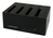 LC-Power LC-DOCK-U3-4B basisstation voor opslagstations USB 3.2 Gen 1 (3.1 Gen 1) Type-A Zwart