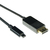ACT SB0031 adaptador de cable de vídeo 2 m USB Tipo C DisplayPort