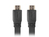 Lanberg CA-HDMI-21CU-0010-BK kabel HDMI 1 m HDMI Typu A (Standard) Czarny