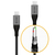 ALOGIC ULCC203-SGR USB kábel 3 M USB 2.0 USB C Szürke