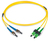 Dätwyler Cables 422718 Glasfaserkabel 8 m ST SCD OS2 Gelb