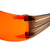 3M 7100148075 veiligheidsbril Beschermbril Polycarbonaat (PC) Oranje