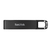 SanDisk Ultra USB flash meghajtó 64 GB USB C-típus 3.2 Gen 1 (3.1 Gen 1) Fekete