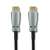 Qoltec 50474 HDMI-Kabel 30 m HDMI Typ A (Standard) Schwarz, Silber