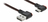 DeLOCK EASY-USB 2.0 Kabel Typ-A Stecker zu USB Type-C™ Stecker gewinkelt links / rechts 1,5 m schwarz