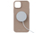 Njord byELEMENTS Fabric MagSafe Case iPhone 15 Plus, Pink Sand
