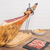 3 Claveles Folding Rotating Ham Holder Acero inoxidable, Madera Bamboo, Metal