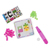Pixobitz - Confezione di Ricarica con 156 bitz trasparenti idroadesivi | Decorazioni e accessori per creazioni in 3D | Giochi creativi per bambini e bambine dai 6 anni