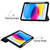 CoreParts TABX-IP10-COVER27 tablet case 27.7 cm (10.9") Flip case Black, White