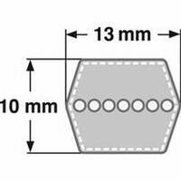 Doppelkeilriemen AA 91 13 x 10 x 2361 mm Bezugslänge