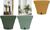 Poétic Pot de fleurs PAPYRUS, diamètre: 290 mm, menthe (6462063)