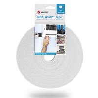 VELCRO® One Wrap® Band 16 mm breit, weiß, 25 m