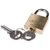 ABUS Messing, Stahl Vorhängeschloss mit Schlüssel, Bügel-Ø 5mm x 14mm