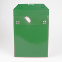 Magnetische XXL-Tasche für DIN A4 hoch, grün