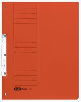 ELBA Smart Line Einhakhefter A4 mit kaufm. Heftung und ganzem Vorderdeckel, aus 250 g/m² Manilakarton (RC), orange