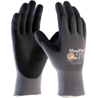 Handschuh ATG MaxiFlex Ultimate 34-874, Gr. 5, Nitrilbeschichtet