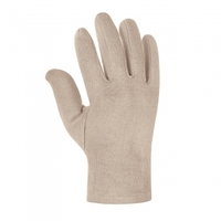 teXXor® Baumwolljersey-Handschuh MITTELSCHWER rohweiß 1580_10 Gr.10