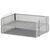 5 Star Office Mesh Letter Tray Scratch Resistant Stackable Side Load Landscape Foolscap Silver