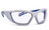Artikeldetailsicht INFIELD INFIELD Schutzbrille COMBOR grau/blau PC AF UV PC AS AF UV