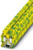 Schutzleiterklemme, Schraubanschluss, 0,2-6,0 mm², 2-polig, 6 kV, gelb/grün, 324