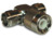Koaxial-Adapter, 50 Ω, TNC-Stecker auf 2 x TNC-Buchse, T-Form, 122356