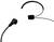 Omnitronic UHF-300 Headset Beszéd mikrofon Mini XLR