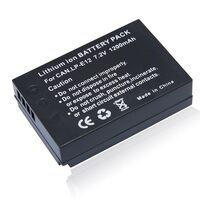 Battery for Digital Camera 6Wh Li-ion 7.4V 820mAh Canon LP-E12, M10 6Wh Li-ion 7.4V 820mAh Canon Batterijen voor camera / camcorder